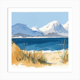 Day At The Beach Art Print