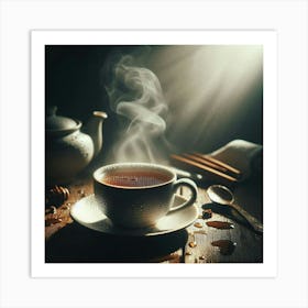 Tea Art 331 Art Print