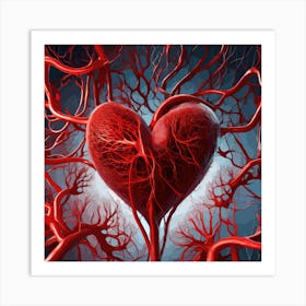 Heart Of A Tree Art Print