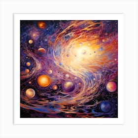 Nebula 4 Art Print