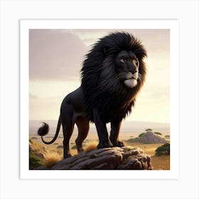 Lion King 42 Art Print