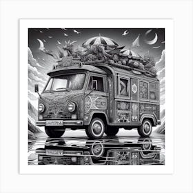 Vw Bus 1 Art Print