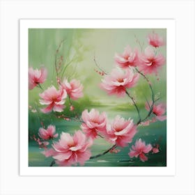 Cherry Blossoms Art Print