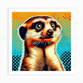 Meerkat 8 Art Print