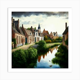 Belgium Art Print