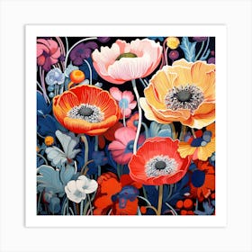 Poppies Art Print