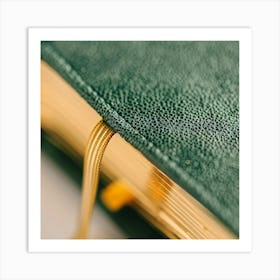 Close Up Of A Bible Art Print