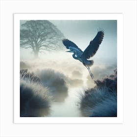 Bird In Flight Art Print