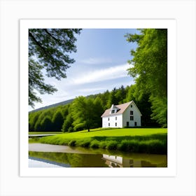 House In The Forest Art Print