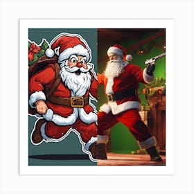 Santa Claus Art Print