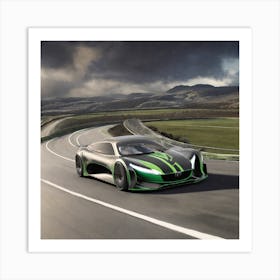 Mclaren F1 Concept Art Print