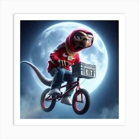 E.T Extra Terrestrial Art Print