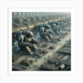 Iron Commonwealth Mechanized Barracks Art Print