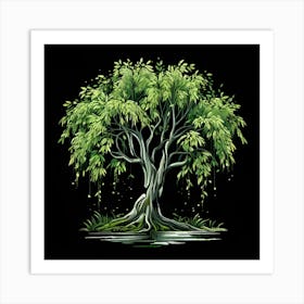 Willow Tree 2 Art Print