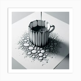 Tea Art 232 Art Print