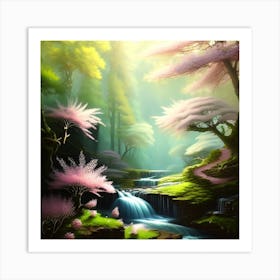 Sakura Blossoms 1 Art Print