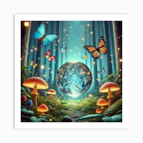 Fairy Forest 24 Art Print