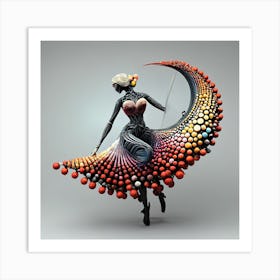 Dancer abstract Art Print