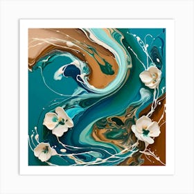 Abstract Painting 7 Art Print