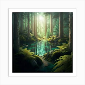 The Forrest Art Print