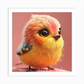 Cute Little Bird 9 Art Print