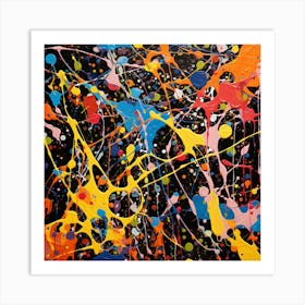 Splatter Painting 5 Art Print