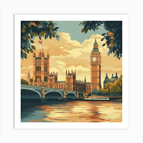 Big Ben In London Art Art Print