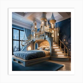 Cinderella Bedroom Art Print