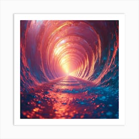 Tunnel Art Print