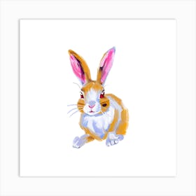 Rex Rabbit 01 Art Print