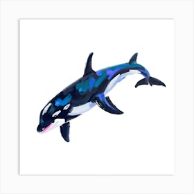 Orca Whale 08 Art Print