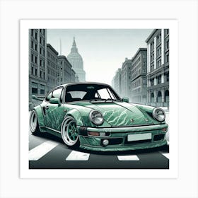 Porsche 911 2 Art Print