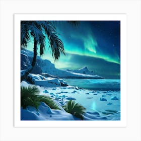 Aurora Borealis Art Print