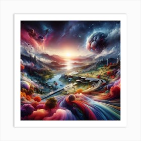 Dreamscape 13 Art Print