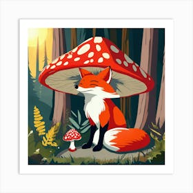 A small fox 5 Art Print