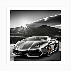 Lamborghini 60 Art Print