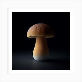 Mushroom - Mushroom Stock Videos & Royalty-Free Footage Art Print