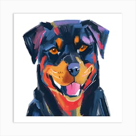 Rottweiler 04 Art Print