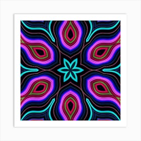 Abstract Psychedelic Pattern 39 Poster