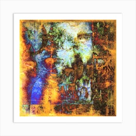 Grunge Abstract Art Print