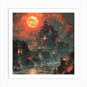 Dark Castle Art Print