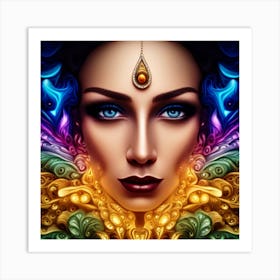 Mystic1 Art Print