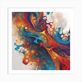 Abstract Painting 2 Art Print