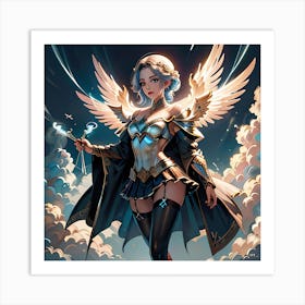 Angels Of The Sky Art Print