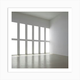 Empty Room - Empty Room Stock Videos & Royalty-Free Footage 7 Art Print