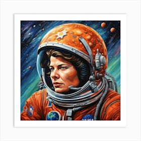 Special 8 M Valentina Tereshkova Art Print