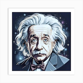 Einstein Art Print