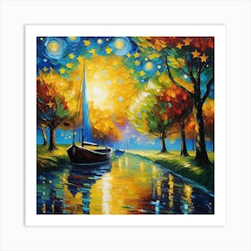 Starry Night 2 Art Print