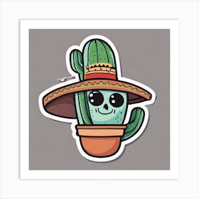 Mexican Cactus 67 Art Print