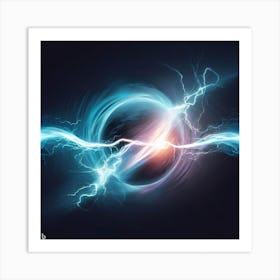 Lightning Bolt Art Print